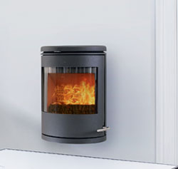wood burning stove byMorso